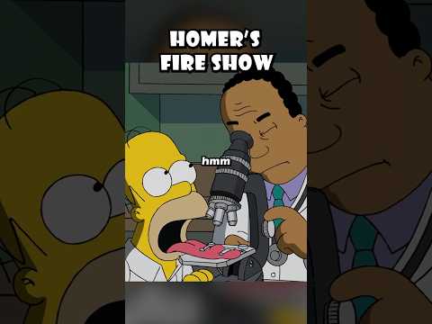 Homer is fire show #shorts