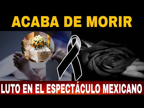 ADIOS A UNA GRANDE MURIO..  lamentable noticia ¡última hora! luto en el espectáculo