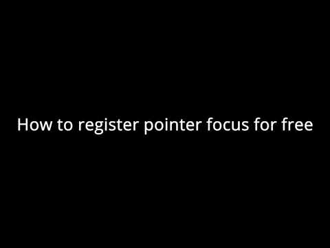 pointer focus registration code