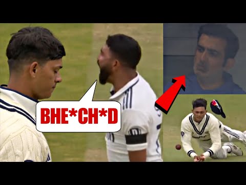 Mohammed Siraj lost his cool on Yashasvi Jaiswal when he dropped Duckett's catch | IND vs ENG