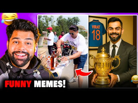 RCB & Virat kohli in IPL Funniest Memes 🤣