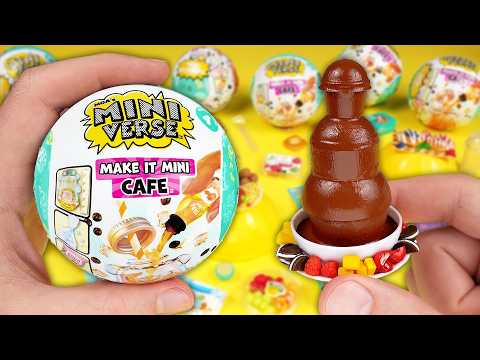 From Tanghulu And Leftovers To Chocolate Fountain - MiniVerse Cafe Series 4