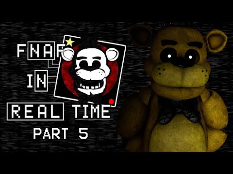 GOLDEN FREDDY PLAYS: FNAF - In Real Time (Part 5) || PURPLE GUY HAS ARRIVED!!!