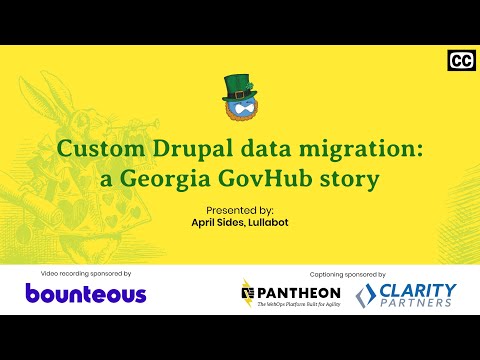 Custom Drupal data migration: a Georgia GovHub story