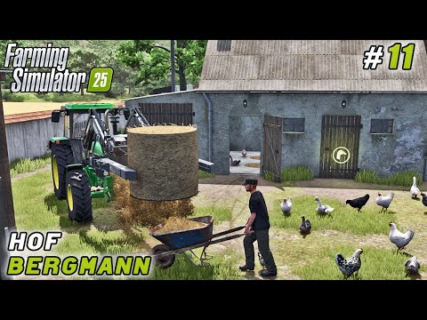 Sold Compost, Bought Animals — And Still Managed to Harvest Barley | FS 25 | Hof Bergmann | ep #11