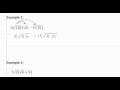 Multiplying and Simplifying Expressions