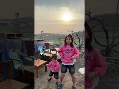 9살터울 춤추는자매/니들만 보면 행복해지는건 뭐지🩷#안지유#안지안#cute #dance #챌린지#지유지안