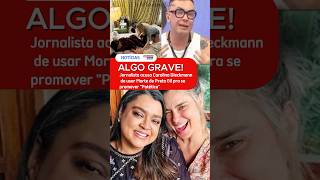 ALGO GRAVE! Jornalista acusa Carolina Dieckmann de usar Morte de Preta Gil pra se promover "Patético