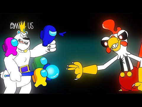 어몽어스 VS ROBLOX Clucky's All Hidden Tapes | KDC Toons AMONG US ANIMATION