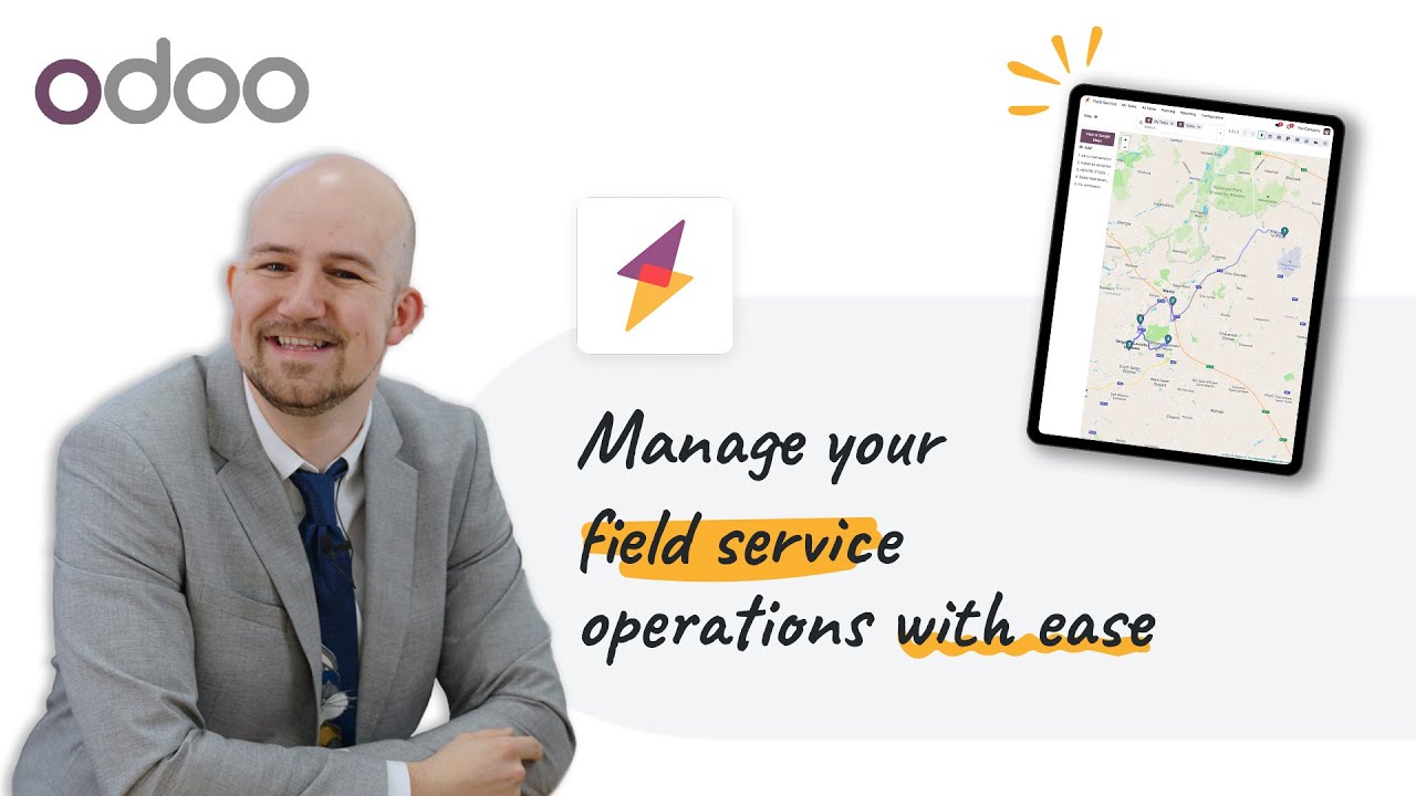 Odoo Field Service - Manage your on-site operations with ease | 03.09.2024

Odoo Field Service is the ultimate solution for your on-site operations. Organize your team's agenda, manage on-site work, and ...