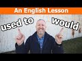 Understanding 'Used to' and 'Would'