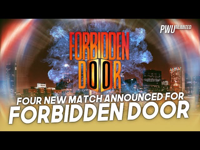 Four New Matches Announced For Forbidden Door