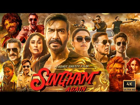 Singham Again 2024 Bollywood full Movie | Ajay Devgn | Deepika Padukone,Akshay Kumar Movie 2024