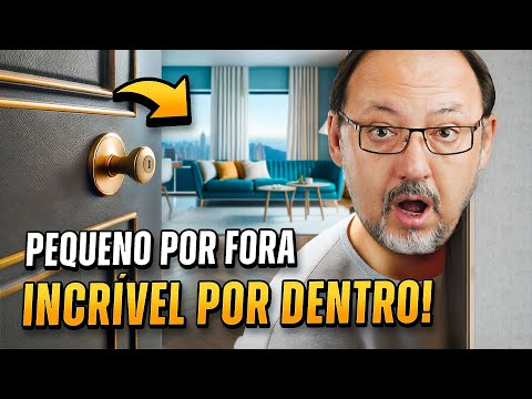 VOCÊ JÁ VIU UM APARTAMENTO COMO ESSE? DUVIDO!