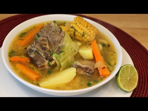 Sopa de Res con Verduras