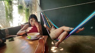 🔴-paso3️⃣días de posada en casa de ANIITA😲 MIRNITA parece que no tiene casa⁉️