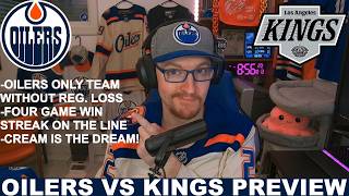 Pre-Game Report: Edmonton Oilers vs Los Angeles Kings