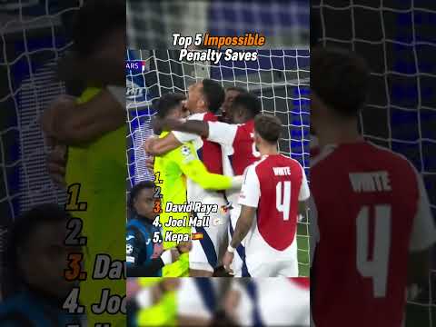 Top 5 Unbelievable Penalty Saves In Football
