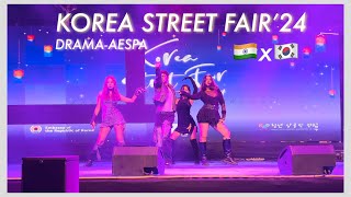 Drama- Aespa | Korea street Fair 🇮🇳x🇰🇷dance performance by MIXDUP