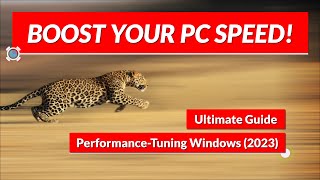 Boost Your PC Speed!
