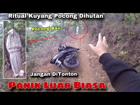 HORROR LUARBIASA‼️ DIHADANG POCONG KUYANG BAU BUSUK BIKIN JANTUNGAN KOCAR-KACIR 😱😭 Motovloghorror 😱