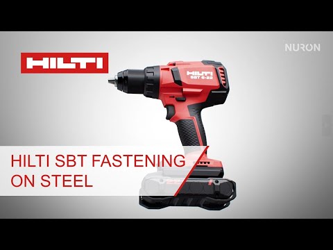 Hilti SBT Fastening on steel