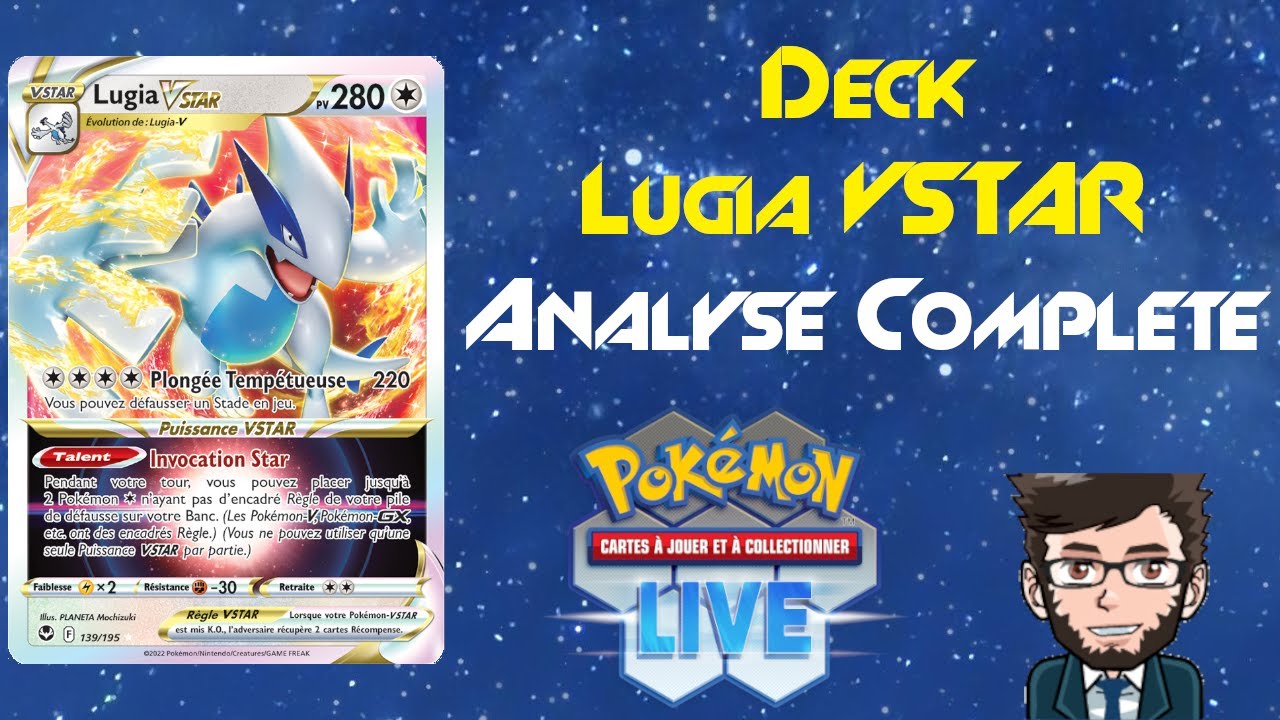 Analyse complète #98 du deck Lugia VSTAR sur Pokémon TCG Live