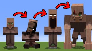 Villager ALL PHASES in Minecraft
