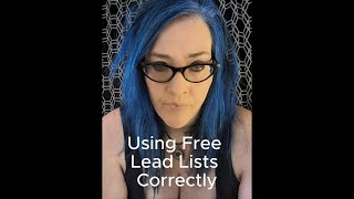 What should you be doing With Free Amazon Lead Lists