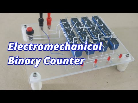 4-bit Relay Counter