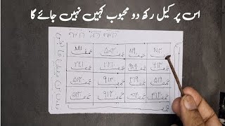 Keel Taweez Par Rakh Do Mehboob Kahin Nahi Jaye Ga | Nail Wazifa For Love | Qureshi Sahab