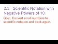 Scientific Notation Concepts and Applications