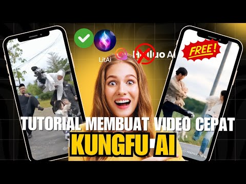 CARA EDIT VIDEO BERANTEM AI KUNGFU VIRAL TIKTOK DI VIDU AI GRATIS CEPAT