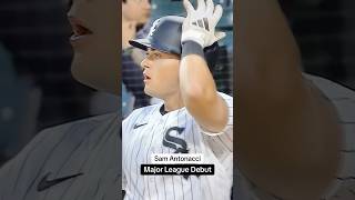 Sam Antonacci’s MLB Debut #mlb #baseball #chicago