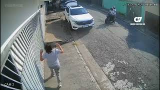 MOTOQUEIROS ATACAM DE NOVO EM SANTO ANDRÉ, SP - BRASIL