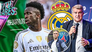 Arabia 'espera' a Vinicius | Barça manda mensaje al Madrid | ¿Limpia en el PSG? | Liverpool cae