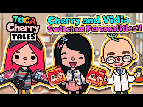 Cherry and Vidia Switched Personalities?! - Let's Play Toca LIfe World