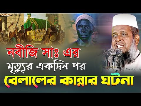নবীজির মৃত্যুর পর হযরত বেলালের করুণ ঘটনা।তোফাজ্জল হোসেন ভৈরবী | tofazzal hossain bhairovi | new Waz