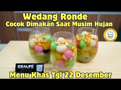 WEDANG RONDE YANG MENGHANGATKAN TUBUH COCOK DIMAKAN SAAT MUSIM HUJAN & MAKANAN KHAS TGL 22 DESEMBER