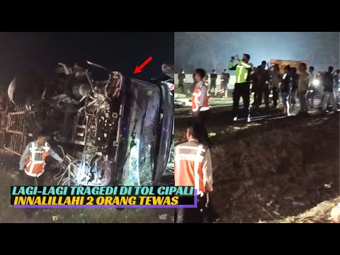 Innalillahi Kembali Terjadi Tragedi Kelam Bus Wisata di Tol Cipali