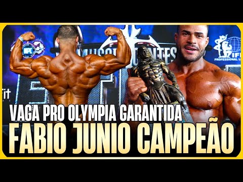 FABIO JUNIO CAMPEÃO CLASSIC PHYSIQUE FITPIRA 2024