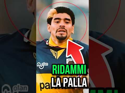 Diego Maradona: ridammi la palla😈 #virale #fotcostvcalcio