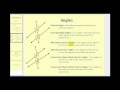 Understanding Angles and Transversals