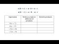 Distributive Property Practice Problems
