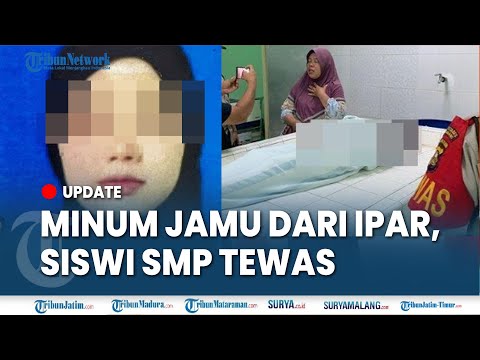 🔴SISWI SMP TEWAS SMINUM JAMU DARI IPAR di Palembang, Jenasah Ditemukan di Belakang Lemari