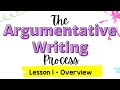 Exploring the Fundamentals of Argumentative Writing