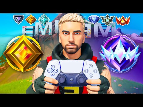 Gold to Unreal Controller Ranked Speedrun (Fortnite Chapter 2)