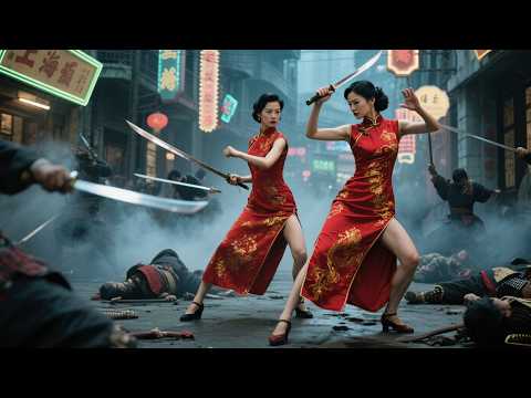 【功夫女俠】女人功夫招式神🔥無門無派一掌擊飛囂張日本武士🔥【MULTI-SUB | KUNGFU】