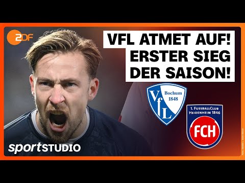 VfL Bochum - 1. FC Heidenheim | Bundesliga, 15. Spieltag Saison 2024/25 | sportstudio