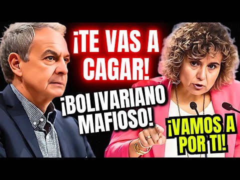 🔥EURODIPUTADA ESPAÑOLA ATERRA a ZAPATERO😱¡¡AL AVISARLE DE LO QUE VA A PASARLE POR APOYAR A MADURO!!😱